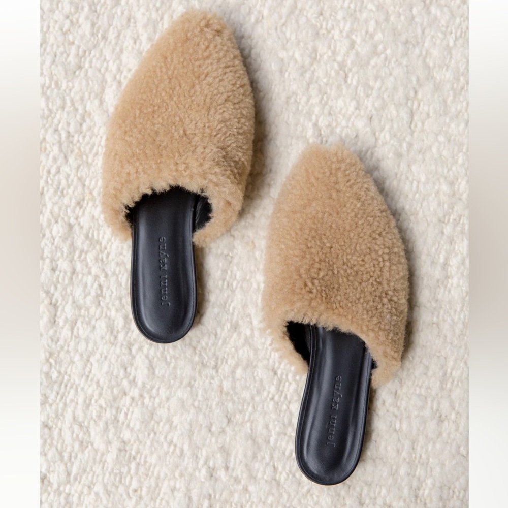 Jenni Kayne Shearling Mule Size 38